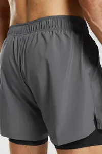 <b>Men's</b> High Street Style Compression Athletic <b>Sweat</b> <b>Shorts</b> Sports Fitness Gym Jogging Workout Running Gym Activewear OEM Service - Product Image 5