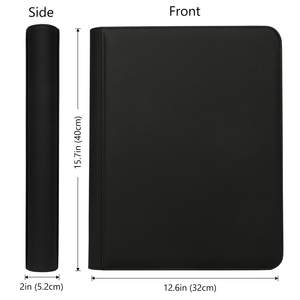 Carpeta cargadora superior <span class=keywords><strong>Yu</strong></span>-<span class=keywords><strong>Gi</strong></span>-<span class=keywords><strong>Oh</strong></span> de cuero PU con 9 bolsillos Carpeta para tarjetas de carga superior Premium Pokémon Trading <span class=keywords><strong>Toploader</strong></span> - Product Image 5