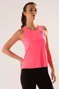 เสื้อครอปท็อปผู้หญิงแบบยั่งยืน ระบายอากาศ แห้งเร็ว เนื้อผ้านุ่ม เหมาะสำหรับวิ่งและเล่นกีฬา ลายพิมพ์แบบซับลิเมชั่น สำหรับฤดูร้อน มีไซส์พลัส - Product Image 4