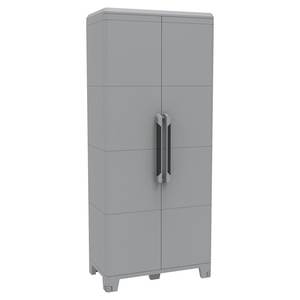 Armario Portátil Modular4 TRANSFORMING de 80 cm, Gris, Kit de Muebles con 2 Puertas Abatibles de Terry - Product Image 1