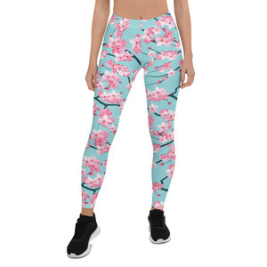 Leggings Deportivos de Cintura Alta para Mujer, Transpirables, Antibacterianos, hasta la Rodilla, Diseño de Sublimación, para Fitness, Ejercicio, Yoga - Product Image 1