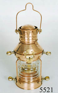 Lámpara de barco de ancla náutica Lámpara de barco decorativa de latón Lámparas y linternas náuticas a bajo precio MAde In India - Product Image 6