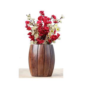 Florero de Madera para Decoración del Hogar, Florero de Mesa, Floreros de Cristal, Maceta para Diseño Personalizado - Product Image 4