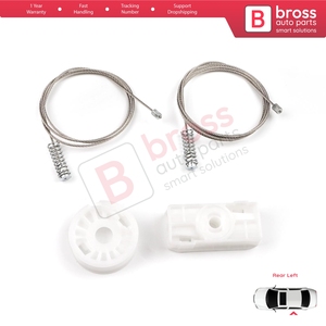 BWR1153ชุดซ่อมเครื่องควบคุมหน้าต่างด้านหลังซ้ายสำหรับ A4 S4 B6 B7 8H7 8HE ขนาด2002-2009 8H0839397 Cabriolet แบบ2ประตู - Product Image 2