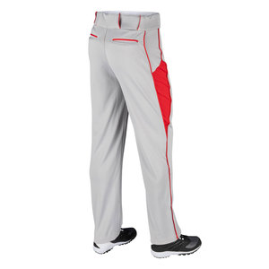 Pantalon de baseball adulte 3X-Large gris avec pantalon de baseball blanc vêtements confortables bonne qualité hommes uniformes de baseball - Product Image 6