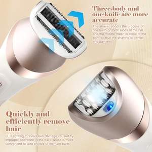 Depiladora Eléctrica 6 en 1 IPX7 para Mujer, Recortadora de Vello, Depilación para Bikini y Vello Púbico, Afeitadora Rotatoria USB Recargable - Product Image 6