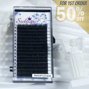 ขนตาปลอมแบบด้านนุ่มพิเศษถาดขนตาปลอมขนแคชเมียร์ขนาดใหญ่ปิด50% ผู้จำหน่าย - Product Image 2