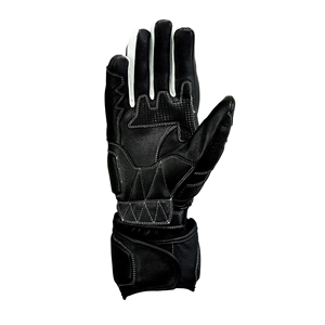Gants de moto en cuir de course personnalisés, imperméables, à écran tactile, en fibre de carbone, pour hommes, de haute qualité - Product Image 3