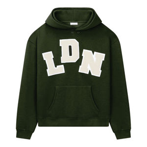 OEM sweat à capuche brodé de chenille en éponge française logo personnalisé taille plus sweats pour hommes 6XL ensembles sweats à capuche brodés en chenille en polaire - Product Image 1