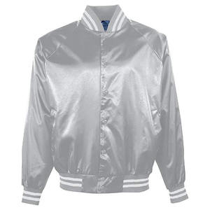แจ็คเก็ตเบสบอลบอมเบอร์เลตเทอร์แมนสำหรับผู้ชายแจ็คเก็ตสไตล์มีซิปออกแบบได้ตามต้องการ - Product Image 6