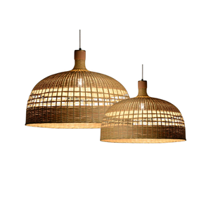 Transforma tu hogar con candelabros de ratán de bambú de Vietnam perfecto para salas de estar Resort restaurante jardín personalización - Product Image 1