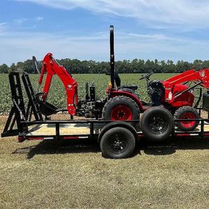 Suministro de fábrica Remolque agrícola Tractor Remolque basculante hidráulico - Product Image 1