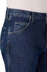 Pantalones Vaqueros de Mezclilla Lavada Oscura, Estilo Gótico, Corte Holgado, Diseño Personalizado al por Mayor para Hombre, Alta Calidad, Gran Venta - Product Image 4