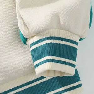 2025 New <b>Men's</b> High Quality Letterman Varsity <b>Jackets</b> Wool Body with Stand Collar and <b>Long</b> Sleeves Winter Canvas Canvas - Product Image 3