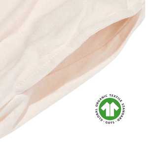 Pantalones para correr de algodón orgánico para hombre-Natural, jersey de 5,4 oz, transpirable con cintura elástica y puños de pierna acanalados - Product Image 5