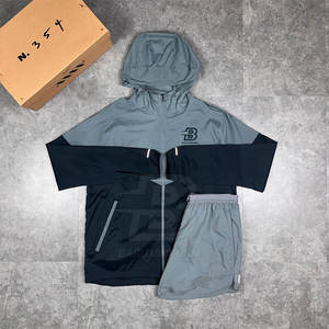 2025 dernière conception coupe-vent sweats à capuche ensemble vêtements d'hiver coupe-vent à capuche ensemble fabrication pakistanaise - Product Image 2