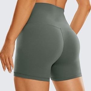 Pantalones cortos de Yoga de calidad superior Pantalones cortos de Yoga de cintura alta para mujer Leggings transpirables de alta calidad, pantalones cortos sin costuras - Product Image 2