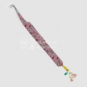 Pinzas de gatito de amor, pinzas sostenibles de Hello Kitty, pinzas de 90 grados, logotipo de visón de acero inoxidable - Product Image 2