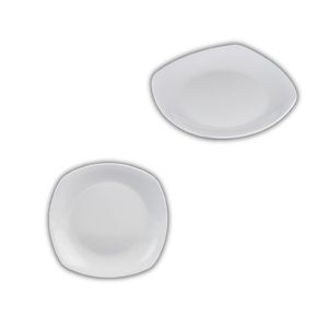 Assiette à dîner carrée en mélamine, best-seller, en provenance d'Indonésie, pour servir des repas, des collations et des desserts, vaisselle moderne et minimaliste - Product Image 4