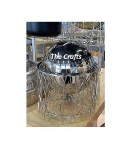 จานร้อนอาหารสแตนเลสออกแบบทันสมัยในงานแต่งงานสีเงินและสีดำ - Product Image 4