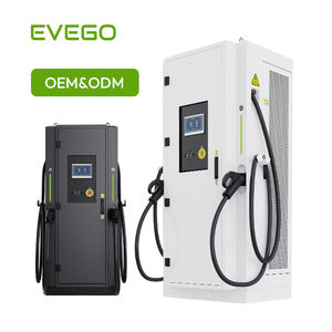 Station de <span class=keywords><strong>recharge</strong></span> rapide DC EVSE sur pied avec écran tactile LCD 7'' 60 kW, nouvelle protection IP54, chargeur pour voitures électriques - Product Image 3