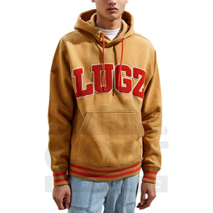 เสื้อฮู้ดดี้ปักลายคุณภาพสูงสำหรับผู้ชาย ทรงปกติ ผ้าคอตตอนผสม ใส่ได้ในฤดูหนาว สไตล์สตรีทแวร์ ผ้าฟลีซ - Product Image 1