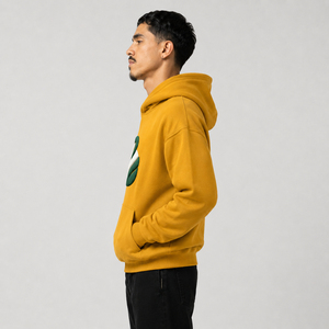 Men Puff Printing <b>Hoodie</b> Crafted With <b>Soft</b> Fabric And Raised Print Details For A Distinctive Look During Casual Days - Product Image 6