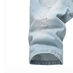 High Street Fashion Elastic Waist <b>Men</b> <b>Denim</b> Shorts Top Quality Custom Sublimated Printing <b>Men</b> <b>Denim</b> Shorts Low MOQ - Product Image 3