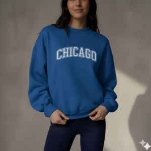 Sudadera Casual Oversize de Manga Larga con Cuello Alto para Mujer, Transpirable, Antiencogimiento, Antipilling, de Poliéster/Algodón para Otoño, OEM - Product Image 2