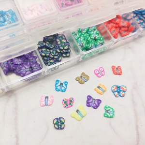 Cortes de Mariposa de Arcilla Polimérica, Accesorios para Casa de Muñecas en Miniatura, Colores Surtidos, Manualidades DIY para mayores de 14 años - Product Image 5