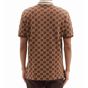 Chemises pour hommes en toile organique imprimée, nouvelle conception, vêtements de mode de luxe, manches courtes, qualité supérieure, coupe régulière, unique - Product Image 5