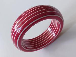 Pulsera exagerada de acrílico al por mayor, joyería, brazalete de resina irregular colorido para mujer y niña, regalo - Product Image 2