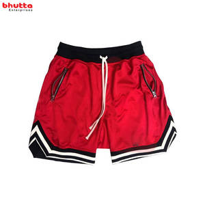 กางเกงขาสั้น MMA แบบ100% โพลีเอสเตอร์240ก. ใส่สบายพิมพ์โลโก้ได้ตามต้องการ - Product Image 5