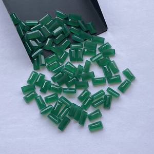 4mm 6mm 8mm Onyx vert naturel effilé à facettes Baguette coupe pierre précieuse semi-précieuse pour la fabrication de bijoux bague pendentif en ligne - Product Image 4