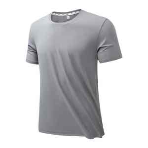 DTL-8347 personnalisé T-shirt de gymnastique pour hommes à séchage rapide haut à manches courtes 100% coton de haute qualité nouveau Design - Product Image 4