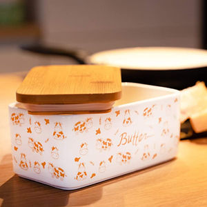 Standard design <b>butter</b> keeper kitchenware supplies <b>butter</b> and cheese serving platters Kitchen Accessories Home Hotel Supplies - Product Image 5