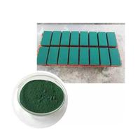 Pigment d'oxyde ferrique vert 5605 pour brique de ciment brique d'asphalte