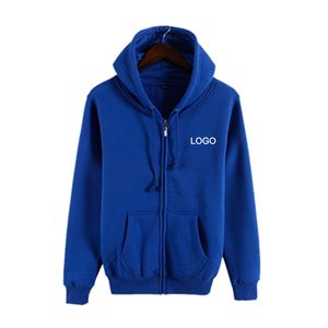 Sweat-shirt à capuche en molleton de coton personnalisé, lourd, avec fermeture éclair, veste à capuche surdimensionnée, fermeture éclair intégrale, sweat-shirt uni, streetwear, sweat-shirt pour hommes - Product Image 4