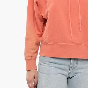 Sudadera con Capucha Extra Grande para Mujer, Transpirable, de Poliéster/Algodón, Colores Sólidos, Ropa Deportiva de Invierno, Cortavientos - Product Image 4