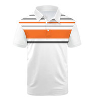 Polo de manga corta para hombre, estilo vintage, con estampado personalizado, rasgado, informal, transpirable, de secado rápido, talla grande, para primavera