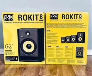 พร้อมส่ง KRK RP8 8 G4 ลำโพงมอนิเตอร์สตูดิโอแบบ Passive ระดับมืออาชีพ คู่ สีดำ ไฟ RGB LED พร้อมพอร์ต USB สำหรับการสื่อสาร รับประกัน 3 ปี - Product Image 4