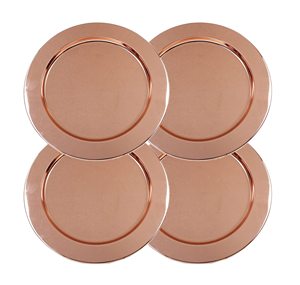 Plaque de chargeur en laiton de haute qualité, pour fêtes et table de dîner de mariage, plaque de chargeur en laiton pour taille et vente personnalisées - Product Image 6