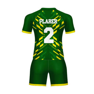 Vente en gros d'uniformes de rugby sublimés personnalisés, ensemble de maillots et shorts de sport d'équipe durables et respirants - Product Image 3