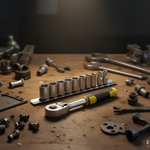 Pour l'ensemble de clés à cliquet Stanley avec douilles de 1/4'' - Kits d'outils - Product Image 3