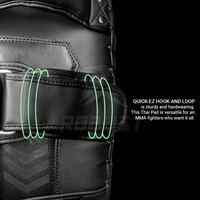 Protège-poignets thaïlandais professionnels en cuir de vachette 8oz de haute qualité pour le kickboxing et le Muay Thai, protection UV, antidérapants, compatibles écran tactile