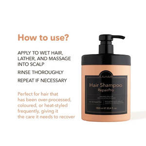 LAvHAIR RepairPro shampoing soin intensif et reconstruction pour cheveux abîmés 900 ml - Product Image 4