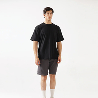 Printemps été nouveau poids lourd 100% coton T-shirt ample personnalisé hommes Vintage surdimensionné T-shirt T-shirt pour hommes
