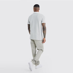 Diseño Personalizado 2025, Poliéster/Algodón Antiarrugas, Estampado para Prendas de Moda de Alta Calidad, Corte Ajustado, Transpirable y Cómodo, con Cuello - Product Image 3