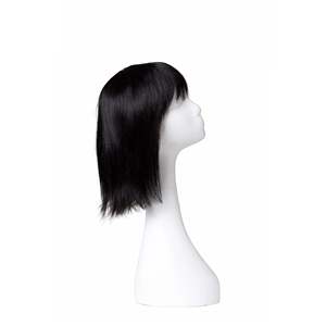 <b>Wig</b> with Bangs Hair Extensions Original Hair <b>Wigs</b> For Women Natural <b>Black</b> - Product Image 3