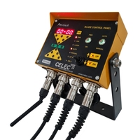 Celec nouveau Kit de niveleur de terre laser pour le nivellement des terres agricoles 1500 mètres plage d'émetteur laser sans fil IP65 étanche 1